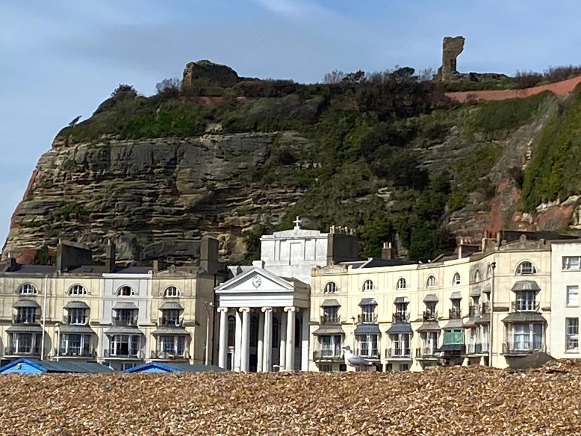 Period Sea View Flat In Hastings Appartement Buitenkant foto